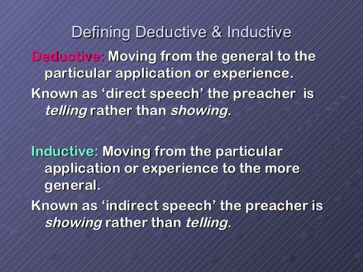 inductive logic inductive reasoning